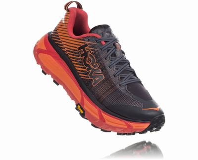 Hoka One One EVO Mafate 2 - Sapatilhas De Caminhada Mulher - Pretas/Vermelhas, WC49812